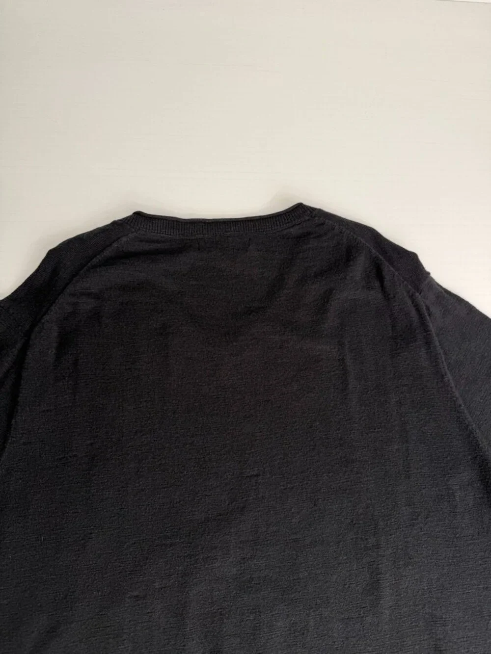 Banana Republic Sweater Men Extra Large Light Cotton V Neck Work Party Core Ex